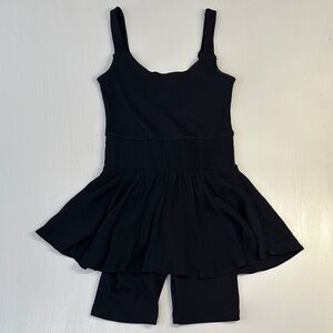 FP Movement by Free People Full Court Tennis Dress in Black